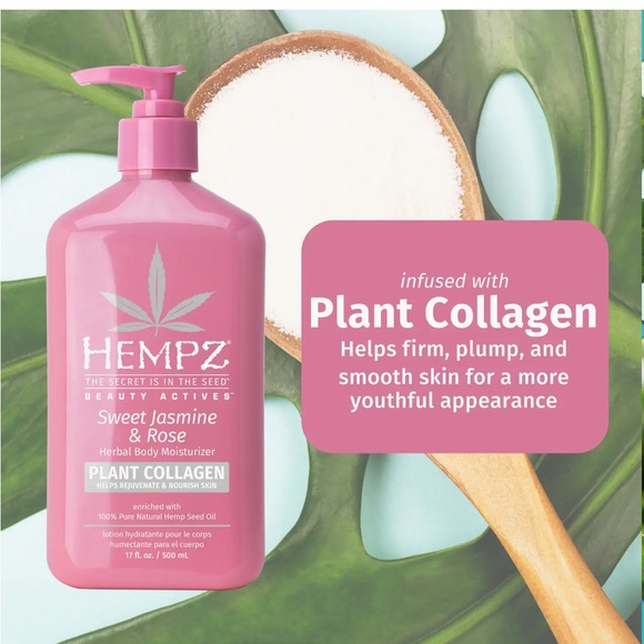 Hempz Sweet Jasmine & Rose Pink Herbal Moisturizer - Picture 3 of 11